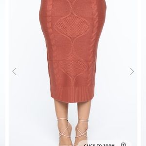 Sweater and skirt set. NWT